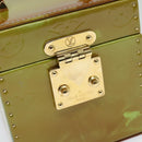 LOUIS VUITTON Monogram Vernis Bleecker Pouch Baby Blue M91003 LV Auth MX450-17