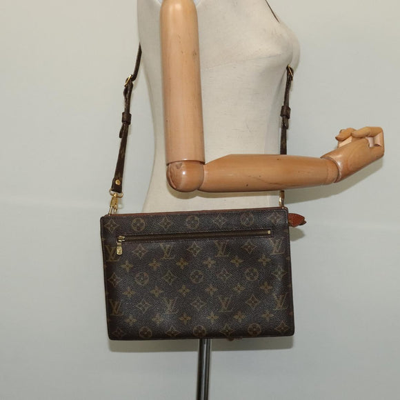 LOUIS VUITTON Monogram Angian Shoulder Bag M51205 LV Auth MX467