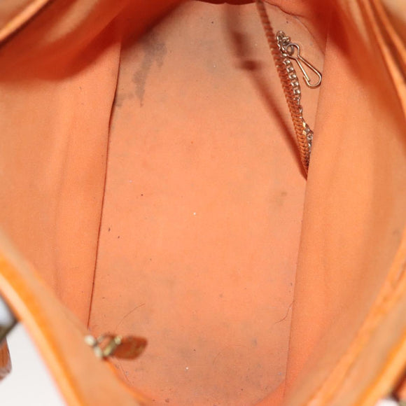 LOUIS VUITTON Epi Bucket PM Shoulder Bag Orange Mandarin M5899H LV Auth MX470