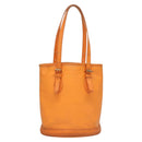 LOUIS VUITTON Epi Bucket PM Shoulder Bag Orange Mandarin M5899H LV Auth MX470-2