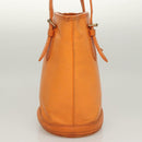 LOUIS VUITTON Epi Bucket PM Shoulder Bag Orange Mandarin M5899H LV Auth MX470-3
