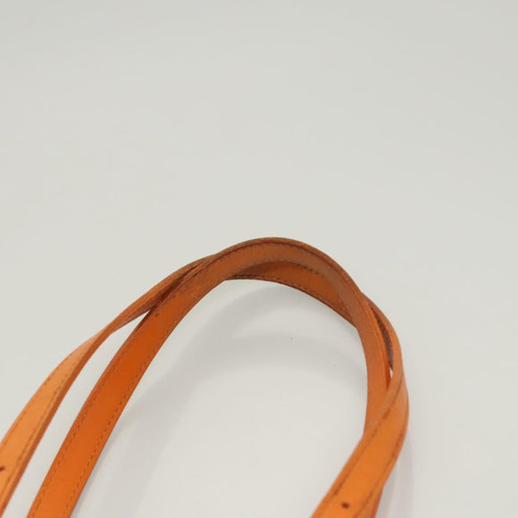 LOUIS VUITTON Epi Bucket PM Shoulder Bag Orange Mandarin M5899H LV Auth MX470