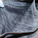 Salvatore Ferragamo Gancini Chain Shoulder Bag Leather Purple Gold Auth MX479-21