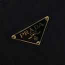 PRADA Tote Bag Nylon Navy Gold Auth MX480-17