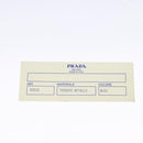 PRADA Tote Bag Nylon Navy Gold Auth MX480-12