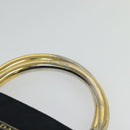 PRADA Tote Bag Nylon Navy Gold Auth MX480-8