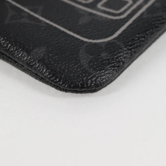 LOUIS VUITTON Monogram Eclipse Fragment iPhone Case M64433 LV Auth MX502SAM