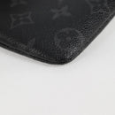 LOUIS VUITTON Monogram Eclipse Fragment iPhone Case M64433 LV Auth MX502AM-17