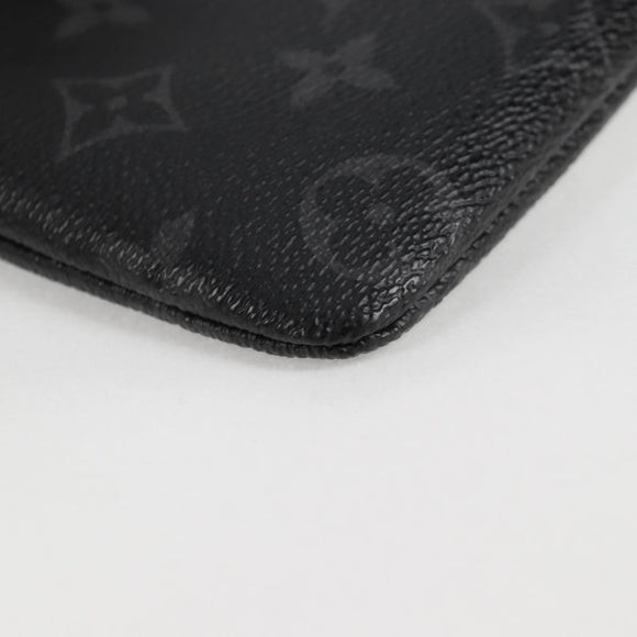 LOUIS VUITTON Monogram Eclipse Fragment iPhone Case M64433 LV Auth MX502AM