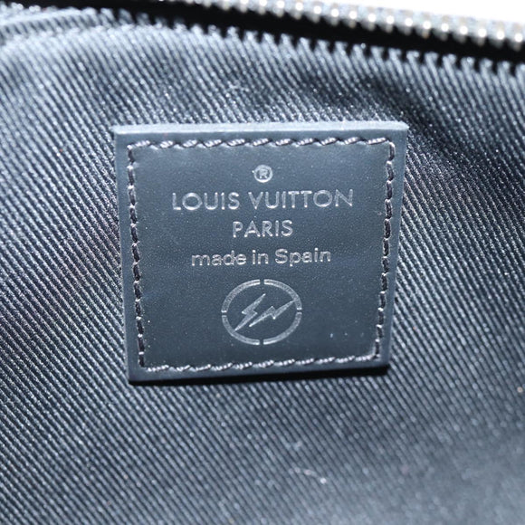 LOUIS VUITTON Monogram Eclipse Fragment iPhone Case M64433 LV Auth MX502SAM