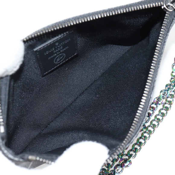 LOUIS VUITTON Monogram Eclipse Fragment iPhone Case M64433 LV Auth MX502AM