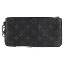 LOUIS VUITTON Monogram Eclipse Fragment iPhone Case M64433 LV Auth MX502SAM-2