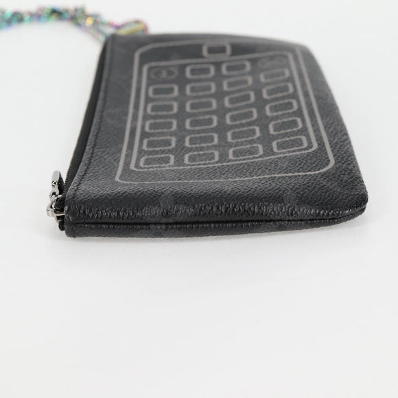 LOUIS VUITTON Monogram Eclipse Fragment iPhone Case M64433 LV Auth MX502SAM