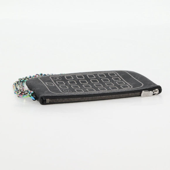 LOUIS VUITTON Monogram Eclipse Fragment iPhone Case M64433 LV Auth MX502SAM