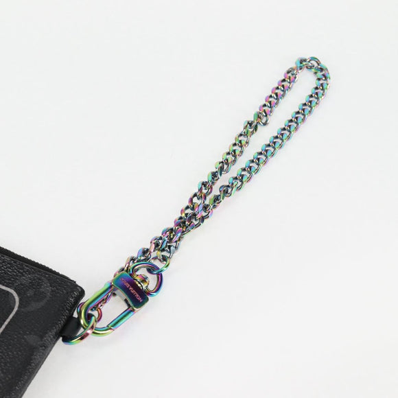 LOUIS VUITTON Monogram Eclipse Fragment iPhone Case M64433 LV Auth MX502SAM