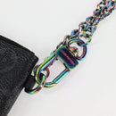 LOUIS VUITTON Monogram Eclipse Fragment iPhone Case M64433 LV Auth MX502SAM-8