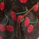 LOUIS VUITTON Monogram Cherry Keepall 45 Boston Bag M95011 LV Auth MX506V-14