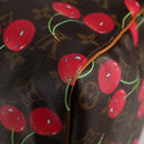 LOUIS VUITTON Monogram Cherry Keepall 45 Boston Bag M95011 LV Auth MX506V-16