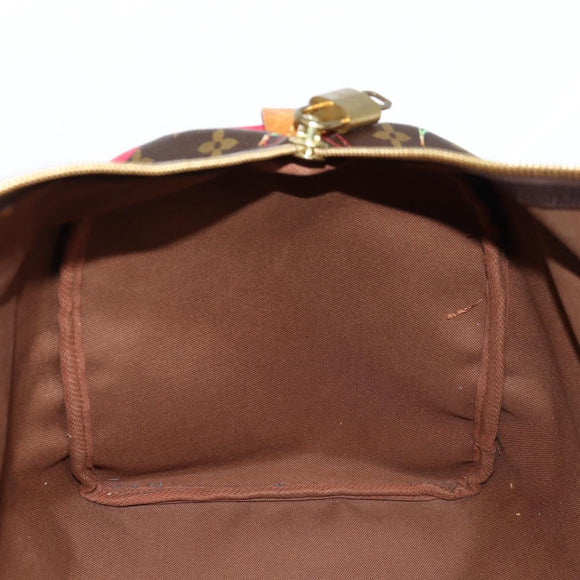 LOUIS VUITTON Monogram Cherry Keepall 45 Boston Bag M95011 LV Auth MX506V