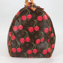LOUIS VUITTON Monogram Cherry Keepall 45 Boston Bag M95011 LV Auth MX506V-4