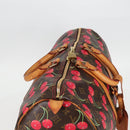 LOUIS VUITTON Monogram Cherry Keepall 45 Boston Bag M95011 LV Auth MX506V-6