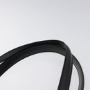 CELINE Macadam Canvas Shoulder Bag PVC Leather Black Gold Auth MY004-8