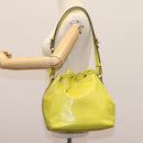 LOUIS VUITTON Epi Petit Noe Shoulder Bag Pistachian M40969 LV Auth MY014-22