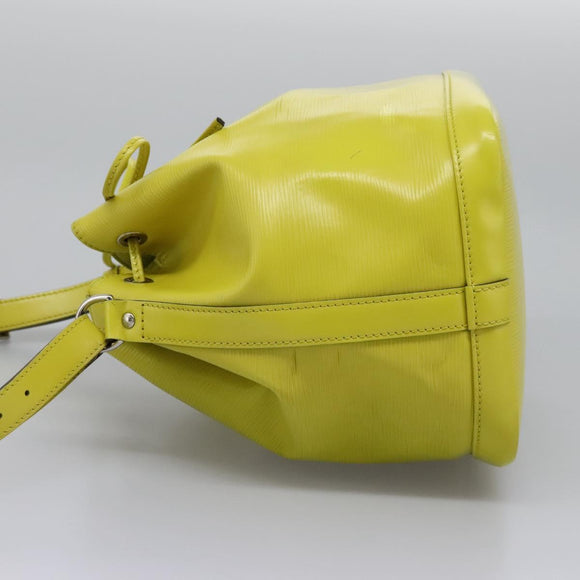 LOUIS VUITTON Epi Petit Noe Shoulder Bag Pistachian M40969 LV Auth MY014