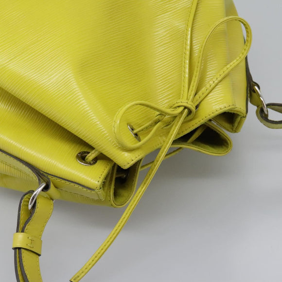 LOUIS VUITTON Epi Petit Noe Shoulder Bag Pistachian M40969 LV Auth MY014