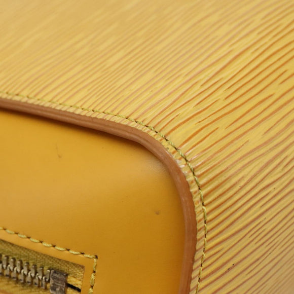 LOUIS VUITTON Epi Mabillon Backpack Yellow M52239 LV Auth MY025