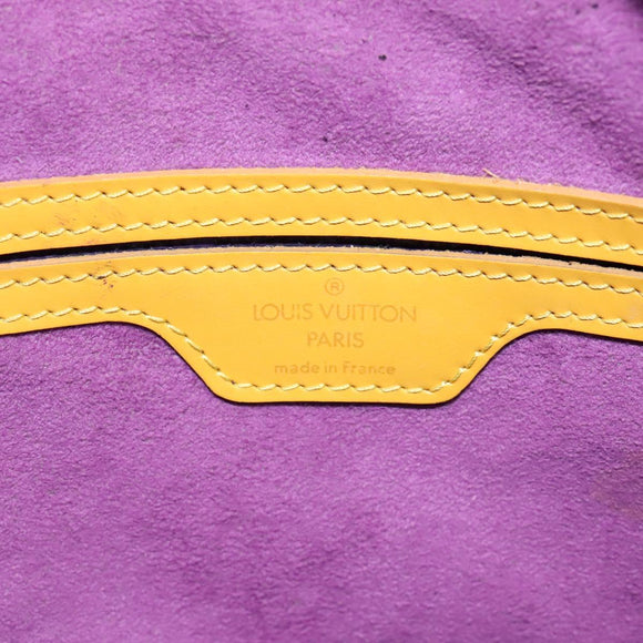 LOUIS VUITTON Epi Mabillon Backpack Yellow M52239 LV Auth MY025