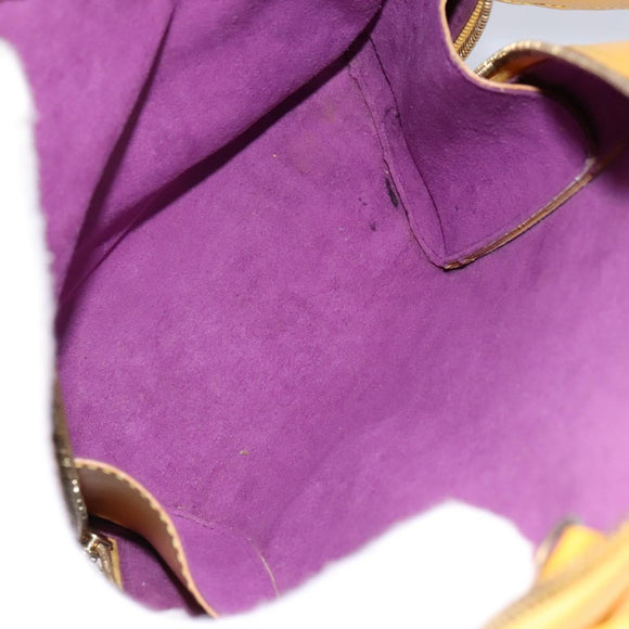 LOUIS VUITTON Epi Mabillon Backpack Yellow M52239 LV Auth MY025