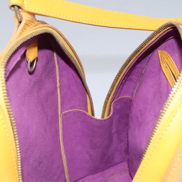 LOUIS VUITTON Epi Mabillon Backpack Yellow M52239 LV Auth MY025