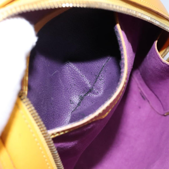 LOUIS VUITTON Epi Mabillon Backpack Yellow M52239 LV Auth MY025
