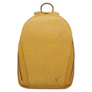 LOUIS VUITTON Epi Mabillon Backpack Yellow M52239 LV Auth MY025-13