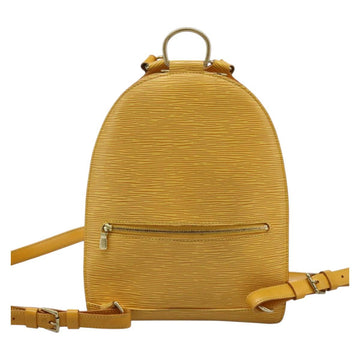 LOUIS VUITTON Epi Mabillon Backpack Yellow M52239 LV Auth MY025 - 0