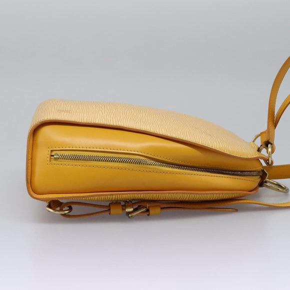 LOUIS VUITTON Epi Mabillon Backpack Yellow M52239 LV Auth MY025