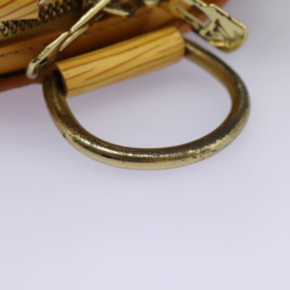 LOUIS VUITTON Epi Mabillon Backpack Yellow M52239 LV Auth MY025