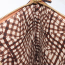 MCM Vicetos Logogram Accessory Pouch PVC Brown Auth MY027-17