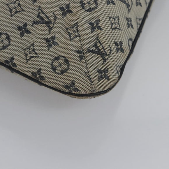 LOUIS VUITTON Monogram Mini Françoise Tote Bag 2way Blue M92208 LV Auth MY037