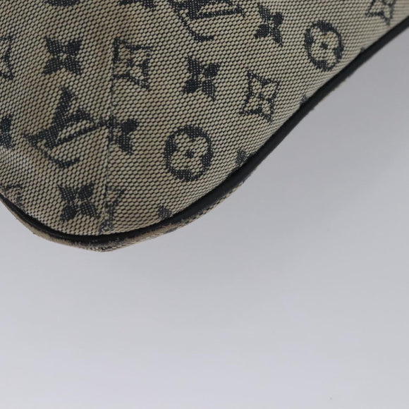 LOUIS VUITTON Monogram Mini Françoise Tote Bag 2way Blue M92208 LV Auth MY037
