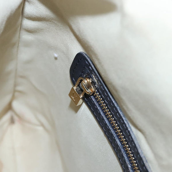 LOUIS VUITTON Monogram Mini Françoise Tote Bag 2way Blue M92208 LV Auth MY037
