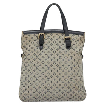 LOUIS VUITTON Monogram Mini Françoise Tote Bag 2way Blue M92208 LV Auth MY037 - 0