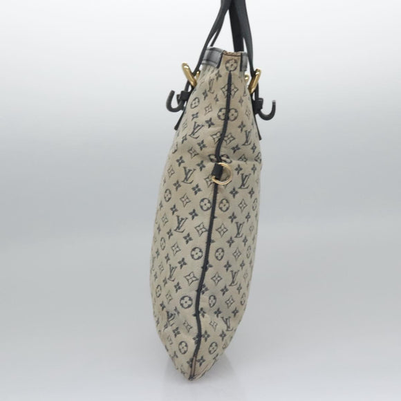 LOUIS VUITTON Monogram Mini Françoise Tote Bag 2way Blue M92208 LV Auth MY037