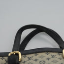 LOUIS VUITTON Monogram Mini Françoise Tote Bag 2way Blue M92208 LV Auth MY037-8