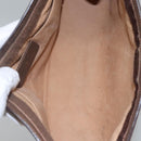 GUCCI GG Supreme Web Sherry Line Clutch Bag PVC Beige Red 156 01 033 Auth MY044-10