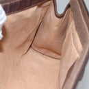 GUCCI GG Supreme Web Sherry Line Clutch Bag PVC Beige Red 156 01 033 Auth MY044-18