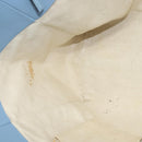 GUCCI Tote Bag Leather Blue Gold 354397 Auth MY051V-11