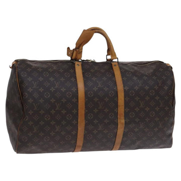 LOUIS VUITTON Monogram Keepall 60 Boston Bag M41422 LV Auth MY055