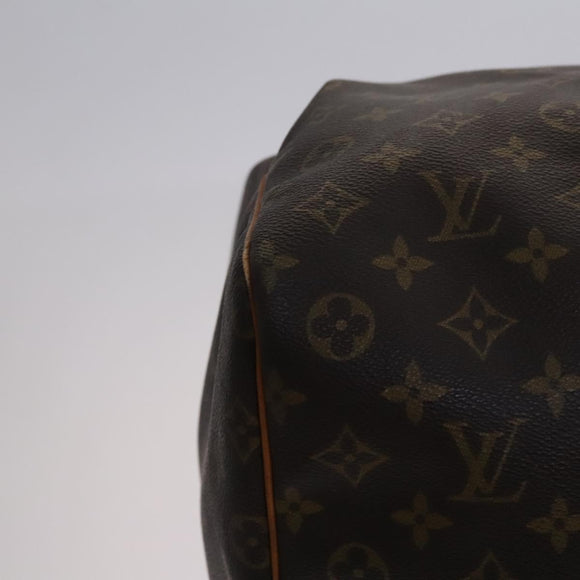 LOUIS VUITTON Monogram Keepall 60 Boston Bag M41422 LV Auth MY055